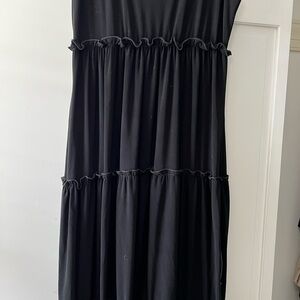 Susan Lawrence Black Maxi Dress